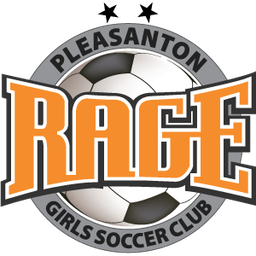 Pleasanton RAGE club logo